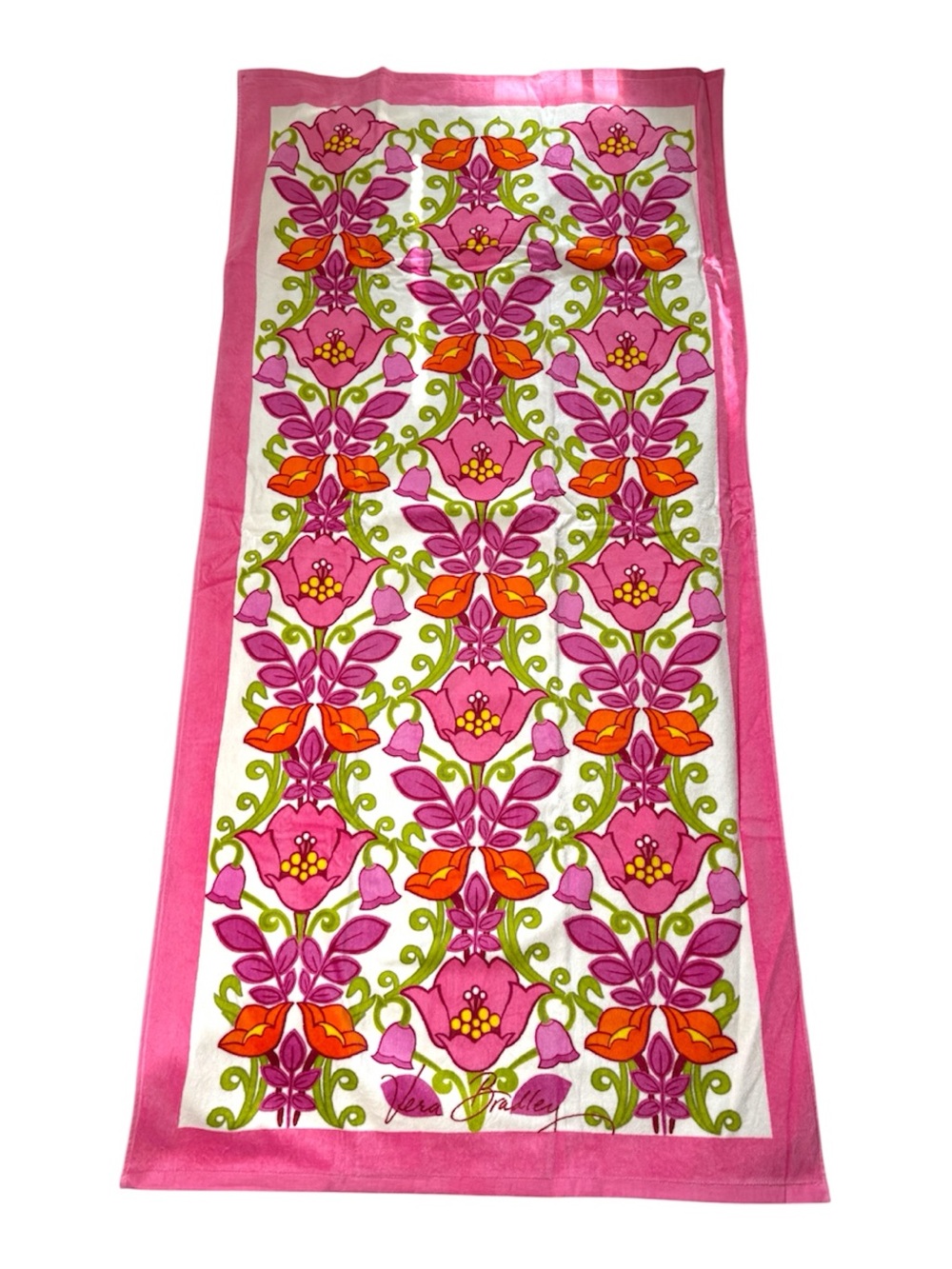 NWT Vera Bradley Lilli Bell Beach Towel RETIRED PATTERN